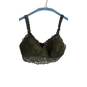 XOXO Green lace bralette